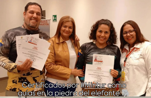 ASOCANAIMA e INATUR Impulsan el Fortalecimiento del Turismo en Ciudad Guayana con Entrega de Certificaciones y Presentación de Nuevas Rutas